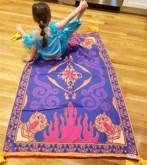 Upgrade Your Movie Nights with an Aladdin-Inspired Magic Carpet Blanket